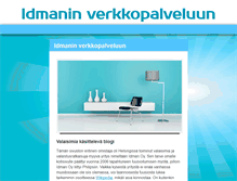 Tablet Screenshot of idman.fi